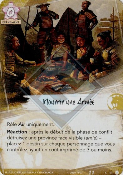 Nourrir une Armée